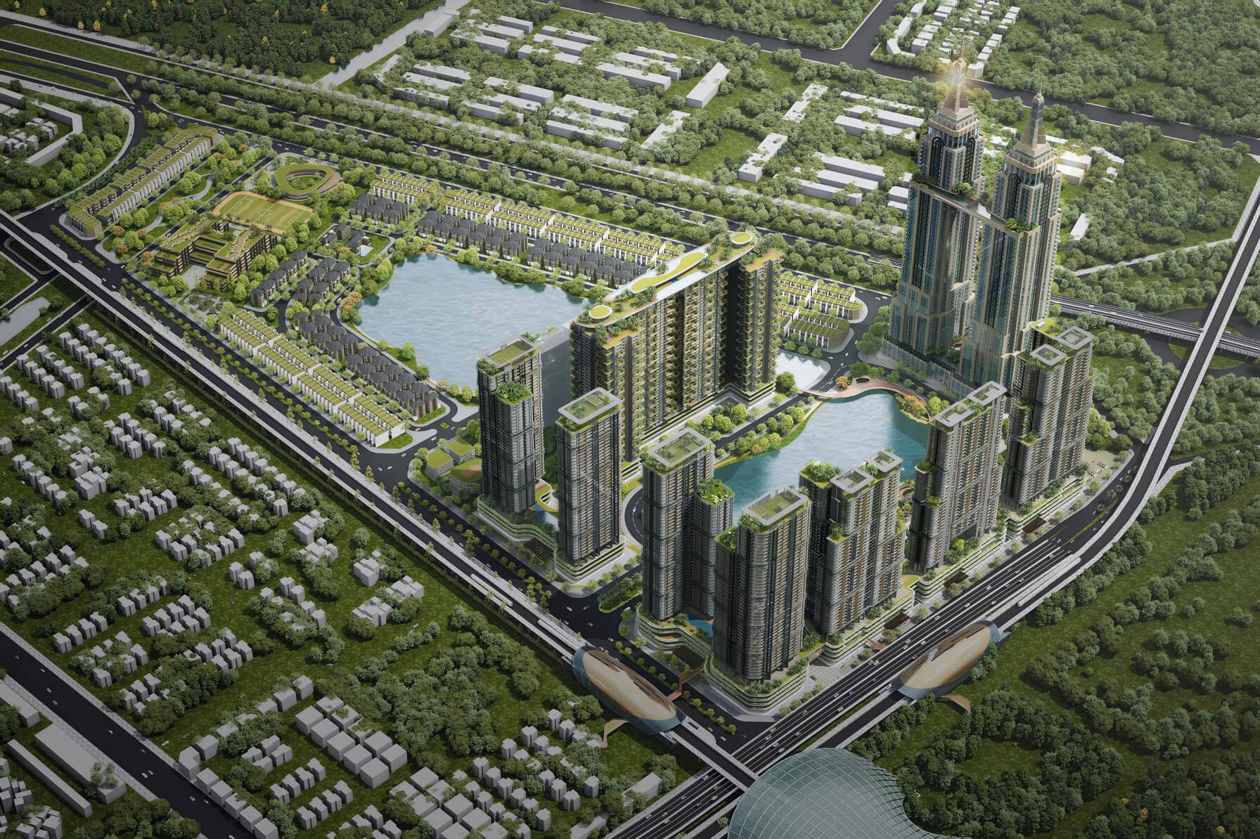 dự án the intercentral đông anh hà nội