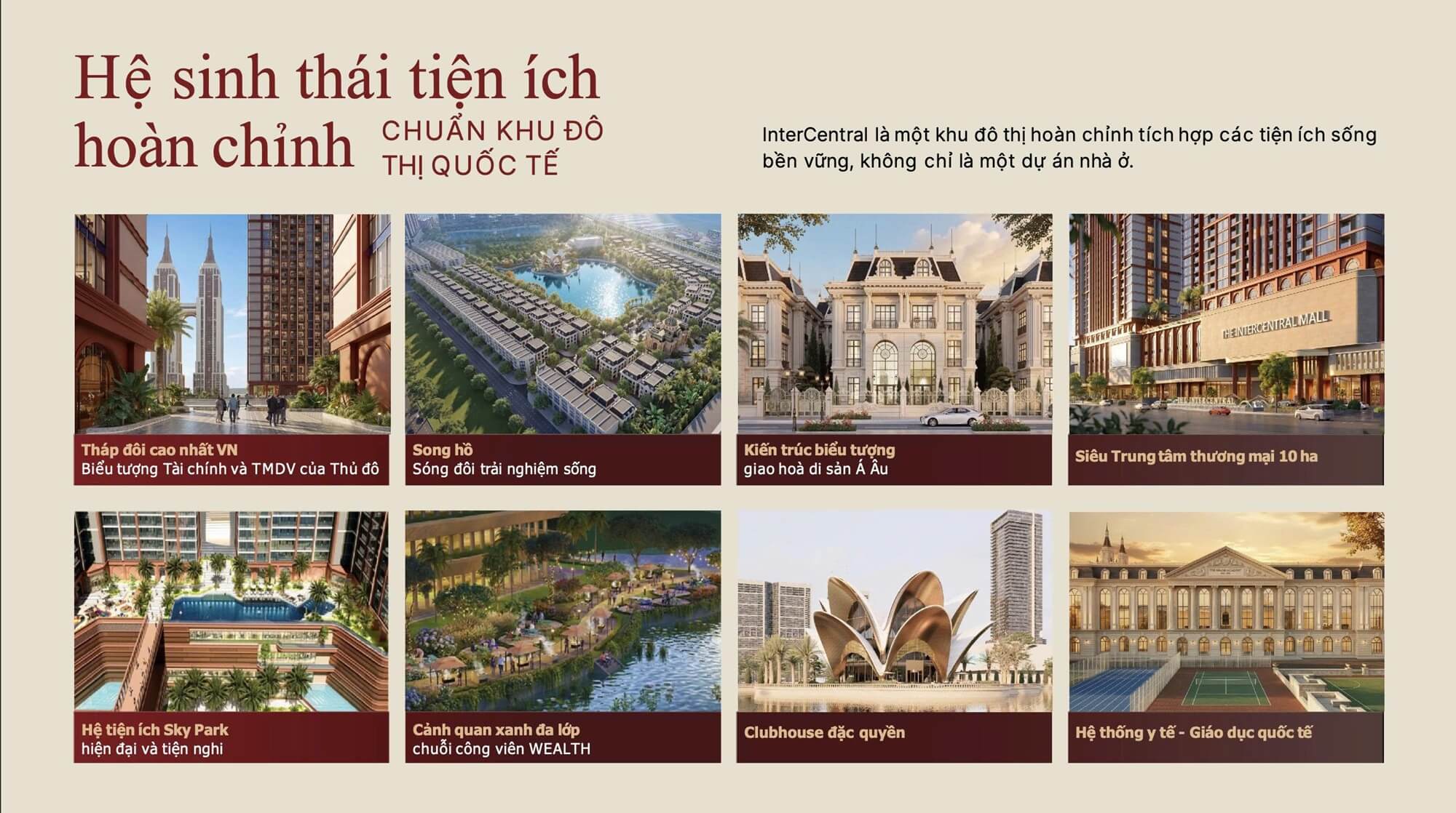 tiện ích dự án hateco đông anh vĩnh thanh
