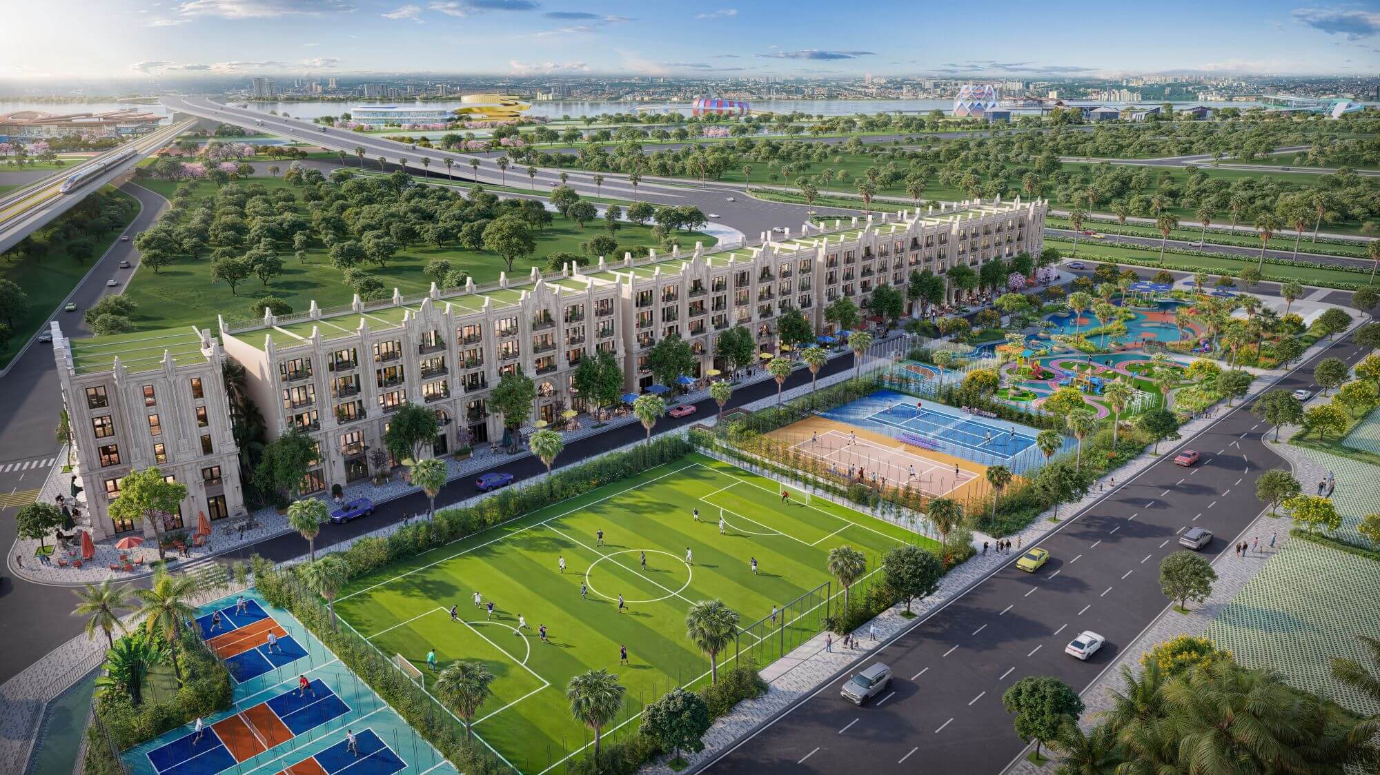 tiện ích dự án hateco đông anh vĩnh thanh
