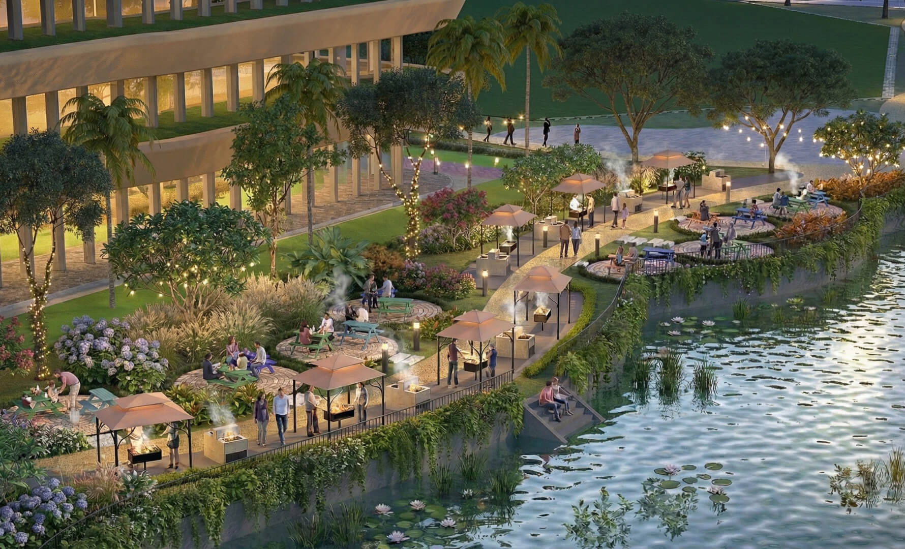 tiện ích dự án hateco đông anh vĩnh thanh